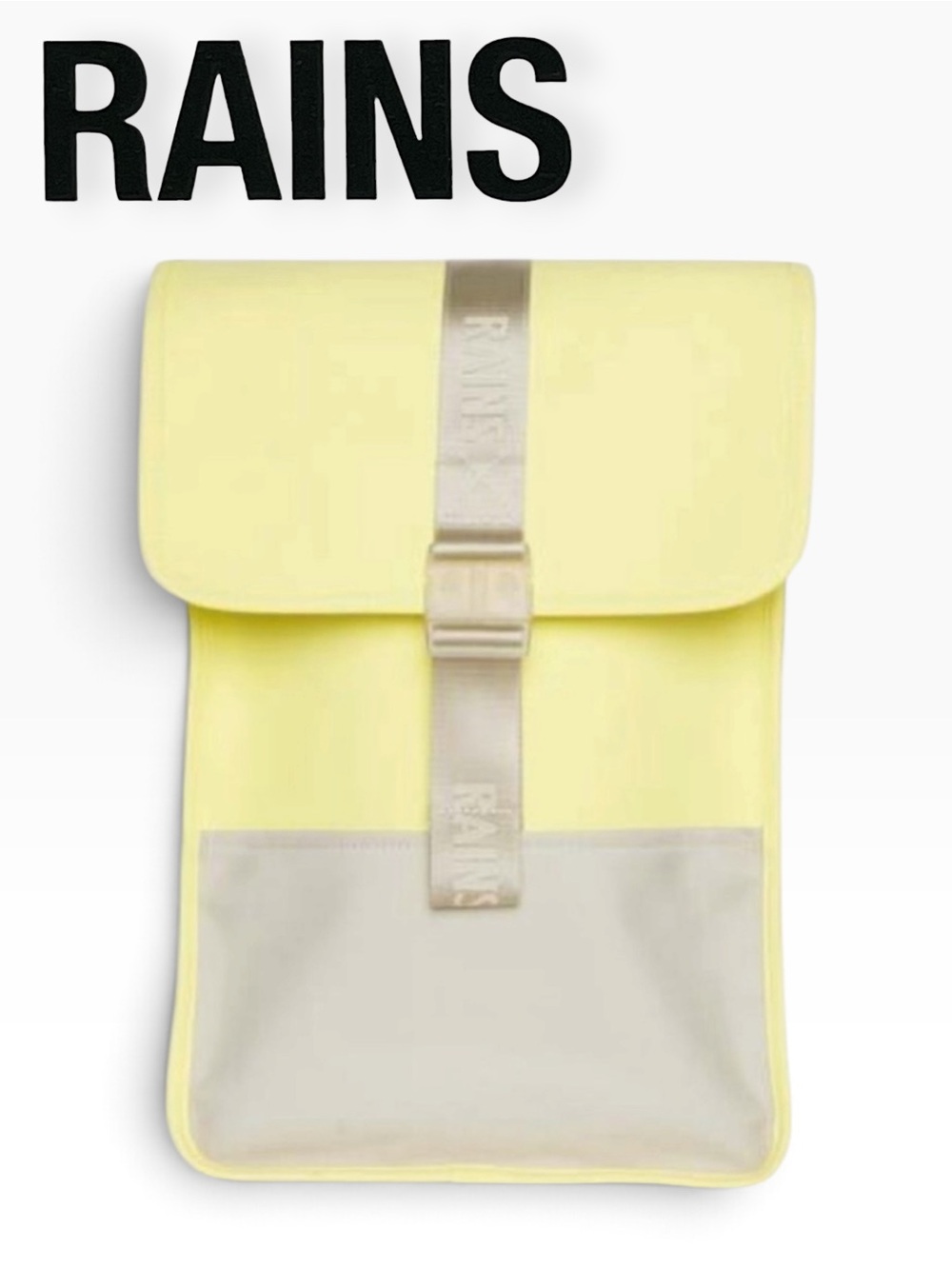 RAINS Trail Backpack Mini in the color Straw 18"x 111/2"
NWT